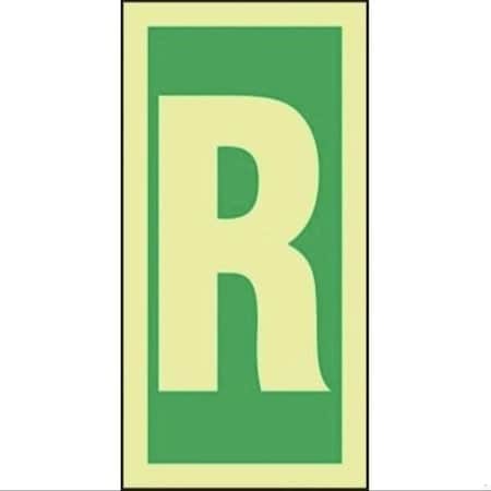 Accuform IMO CHARACTERS 6 X 3 DURA LUMIGLOW MLMR338GX MLMR338GX